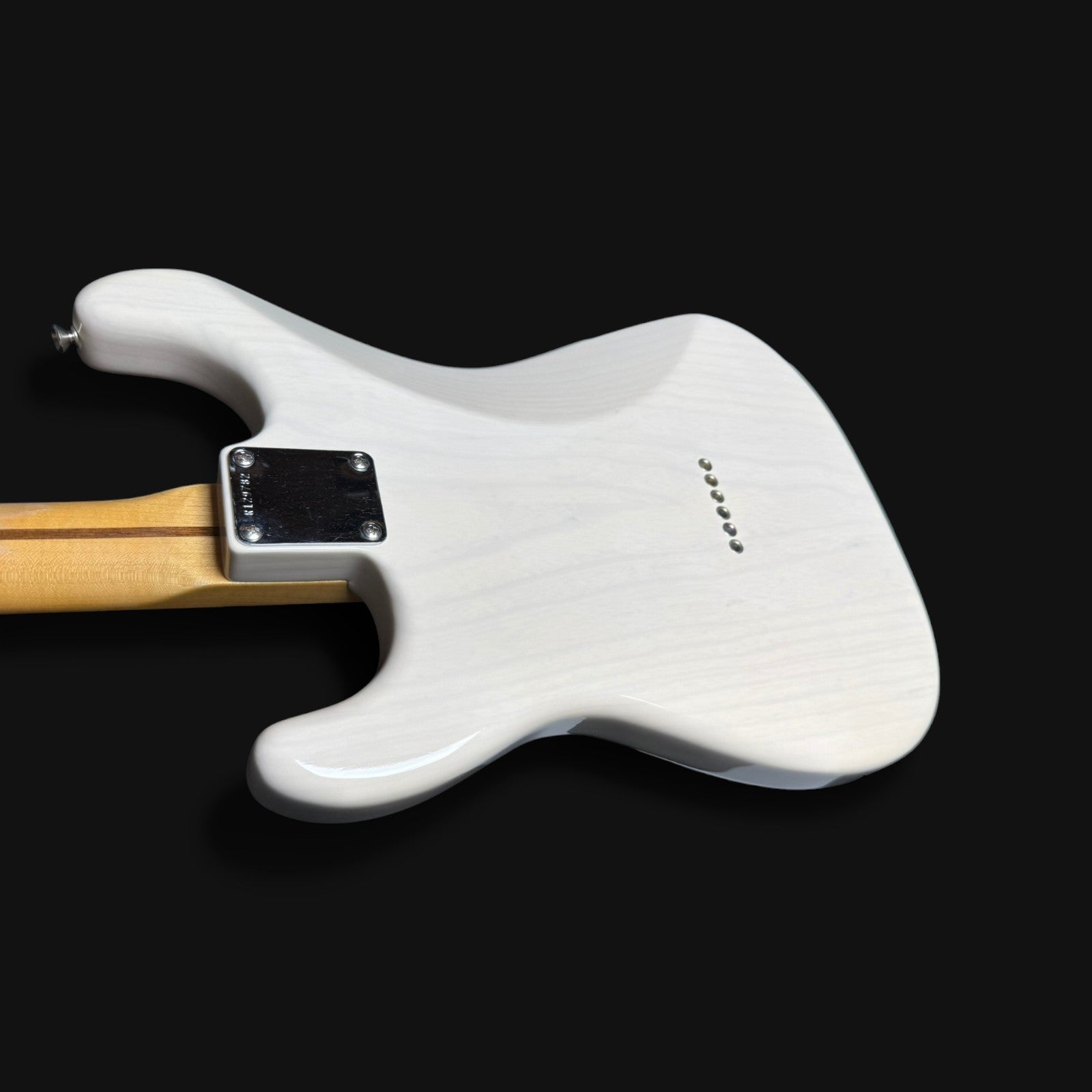 2023 Fender Custom Shop Vintage Custom ‘55 Stratocaster Hardtail NOS/CC – Time Capsule Aged White Blonde – 3,1kg
