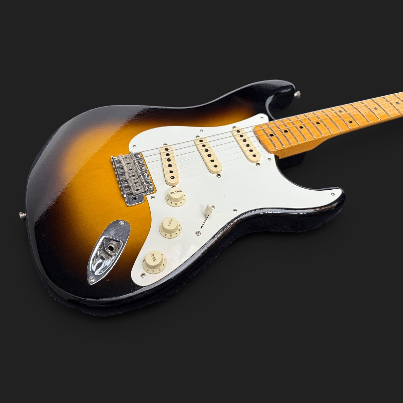 2022 Fender Custom Shop Stratocaster Jimmie Vaughan Signature DLX Closet Classic Wide Fade 2-Tone Sunburst