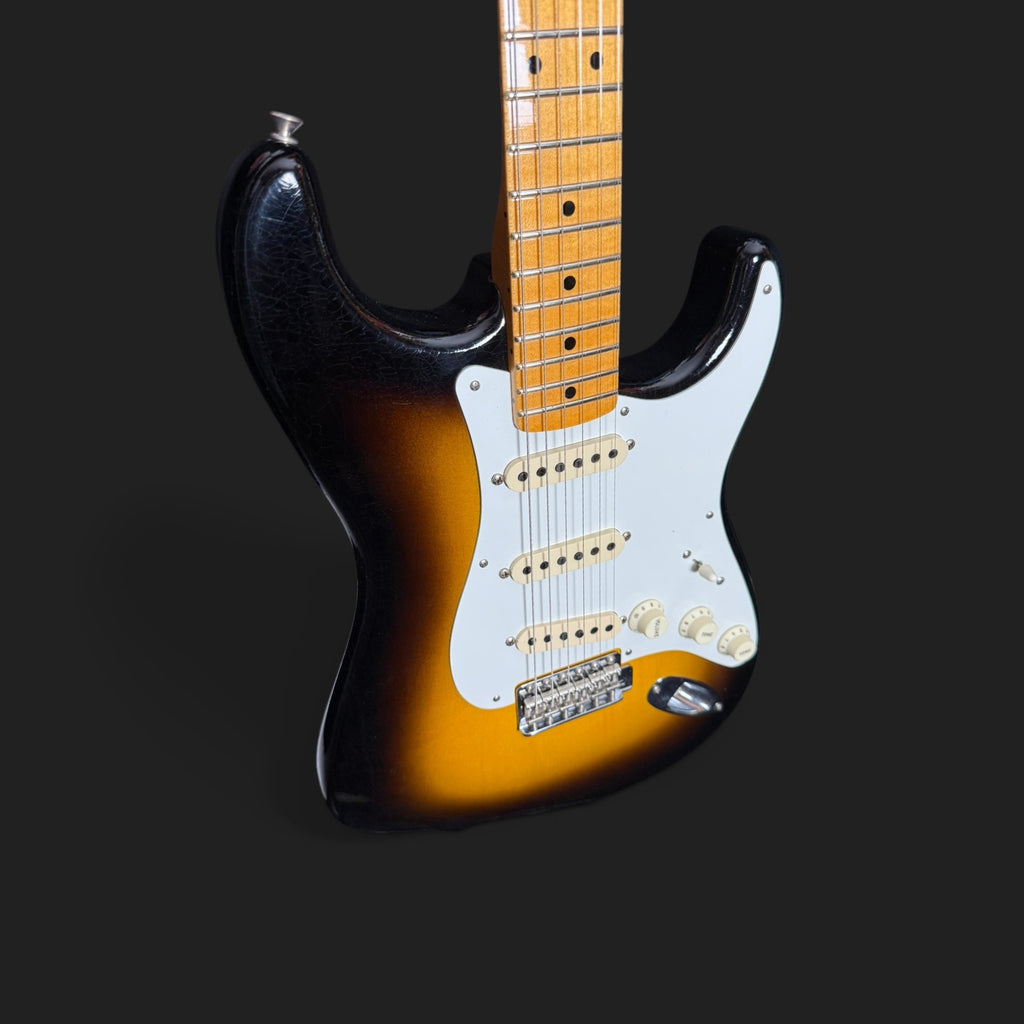 2022 Fender Custom Shop Stratocaster Jimmie Vaughan Signature DLX Closet Classic Wide Fade 2-Tone Sunburst