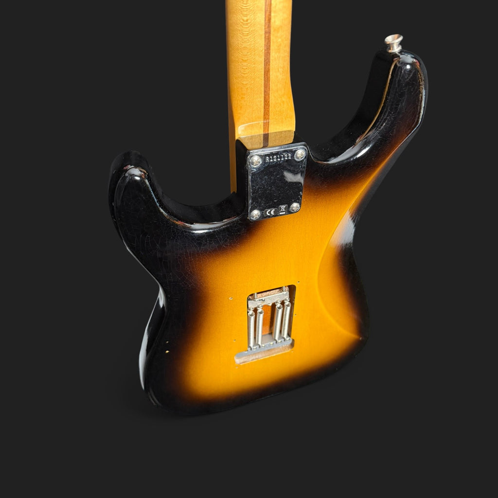 2022 Fender Custom Shop Stratocaster Jimmie Vaughan Signature DLX Closet Classic Wide Fade 2-Tone Sunburst