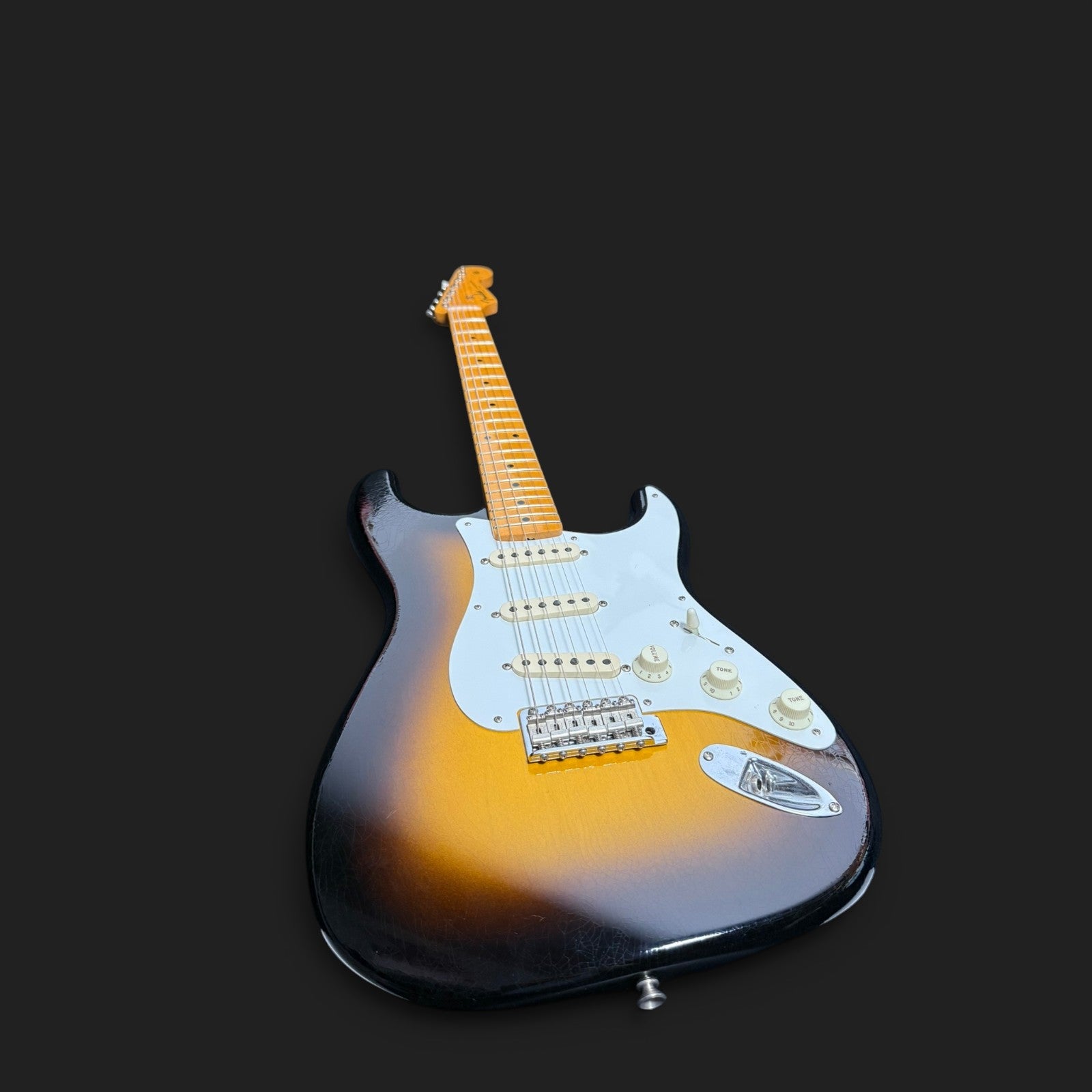 2022 Fender Custom Shop Stratocaster Jimmie Vaughan Signature DLX Closet Classic Wide Fade 2-Tone Sunburst