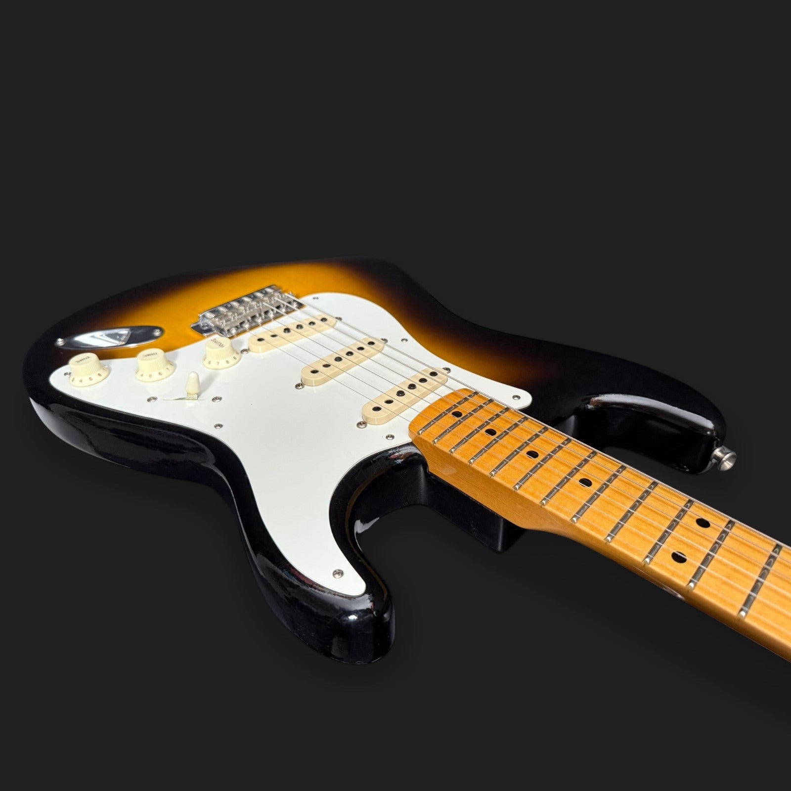 2022 Fender Custom Shop Stratocaster Jimmie Vaughan Signature DLX Closet Classic Wide Fade 2-Tone Sunburst
