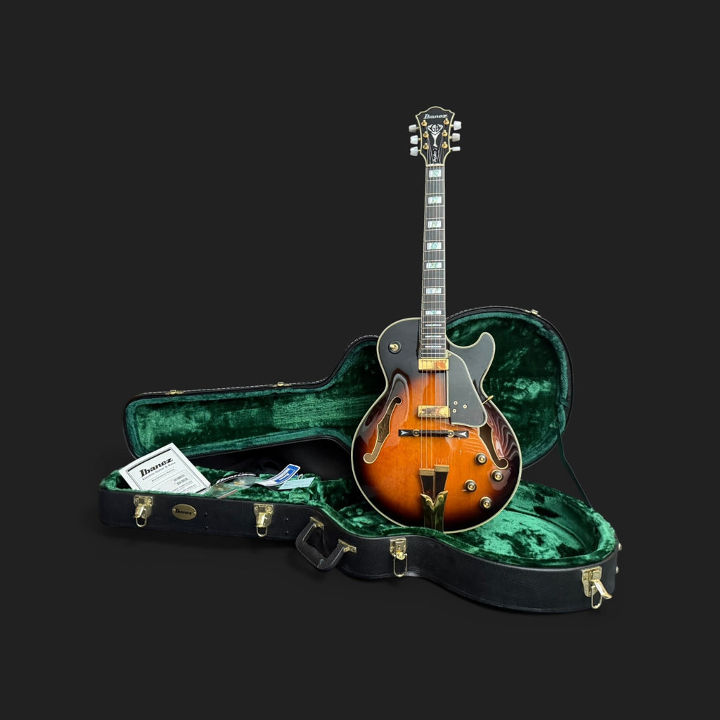 2019 Ibanez GB-10BS George Benson Signature (made in Japan) Brown Sunburst - Rewound Pickups - 3,3kg