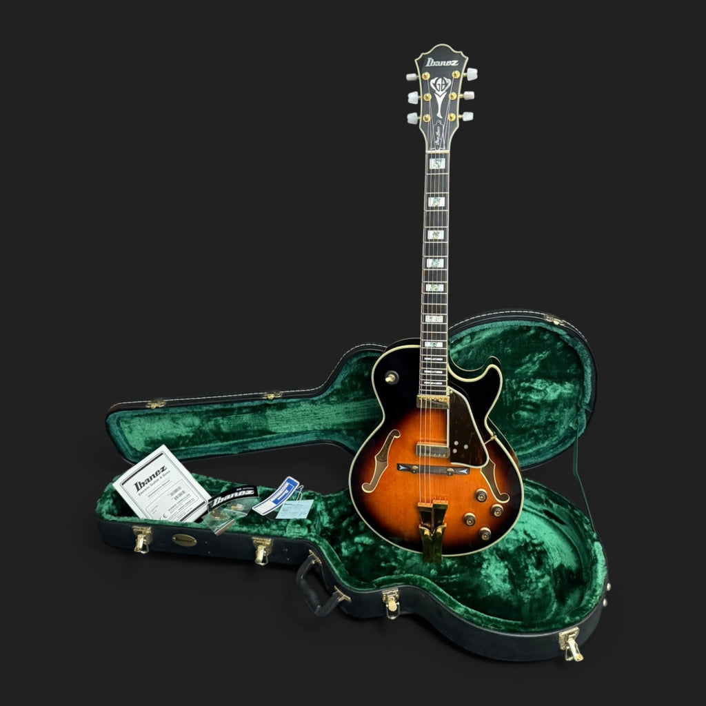 2019 Ibanez GB-10BS George Benson Signature (made in Japan) Brown Sunburst - Rewound Pickups - 3,3kg