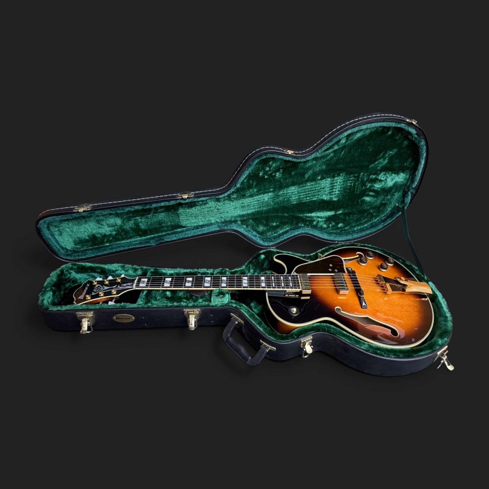 2019 Ibanez GB-10BS George Benson Signature (made in Japan) Brown Sunburst - Rewound Pickups - 3,3kg