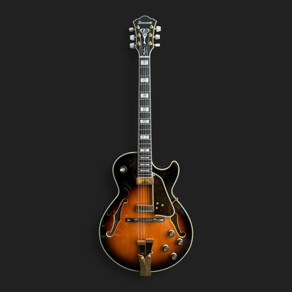 2019 Ibanez GB-10BS George Benson Signature (made in Japan) Brown Sunburst - Rewound Pickups - 3,3kg