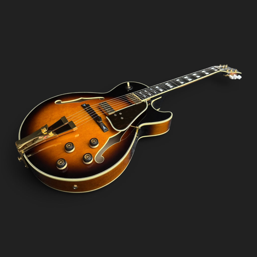 2019 Ibanez GB-10BS George Benson Signature (made in Japan) Brown Sunburst - Rewound Pickups - 3,3kg