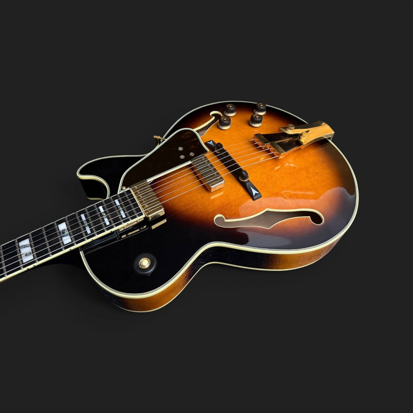 2019 Ibanez GB-10BS George Benson Signature (made in Japan) Brown Sunburst - Rewound Pickups - 3,3kg