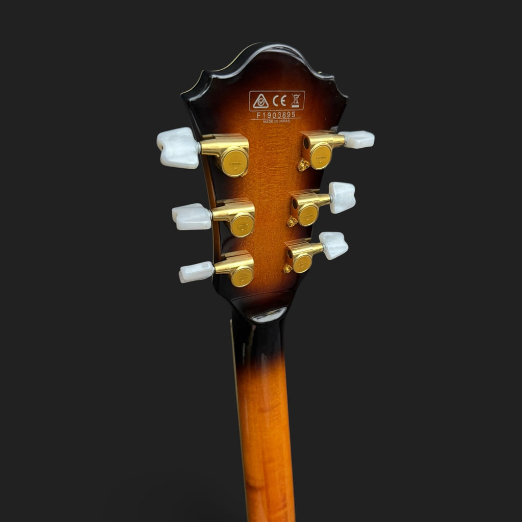 2019 Ibanez GB-10BS George Benson Signature (made in Japan) Brown Sunburst - Rewound Pickups - 3,3kg