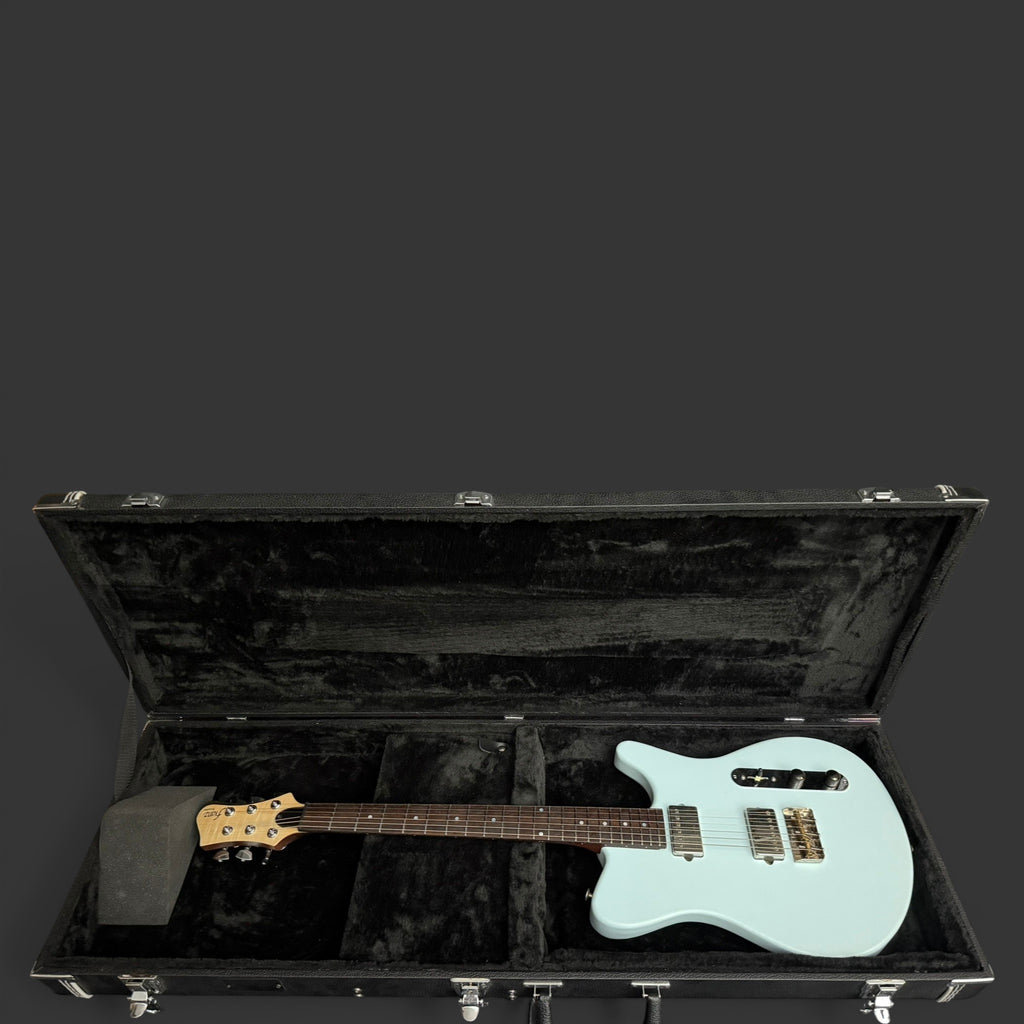 2023 Franz-Bassguitars "Mira" Sky Blue Custom Guitar Suhr SSV Pickups