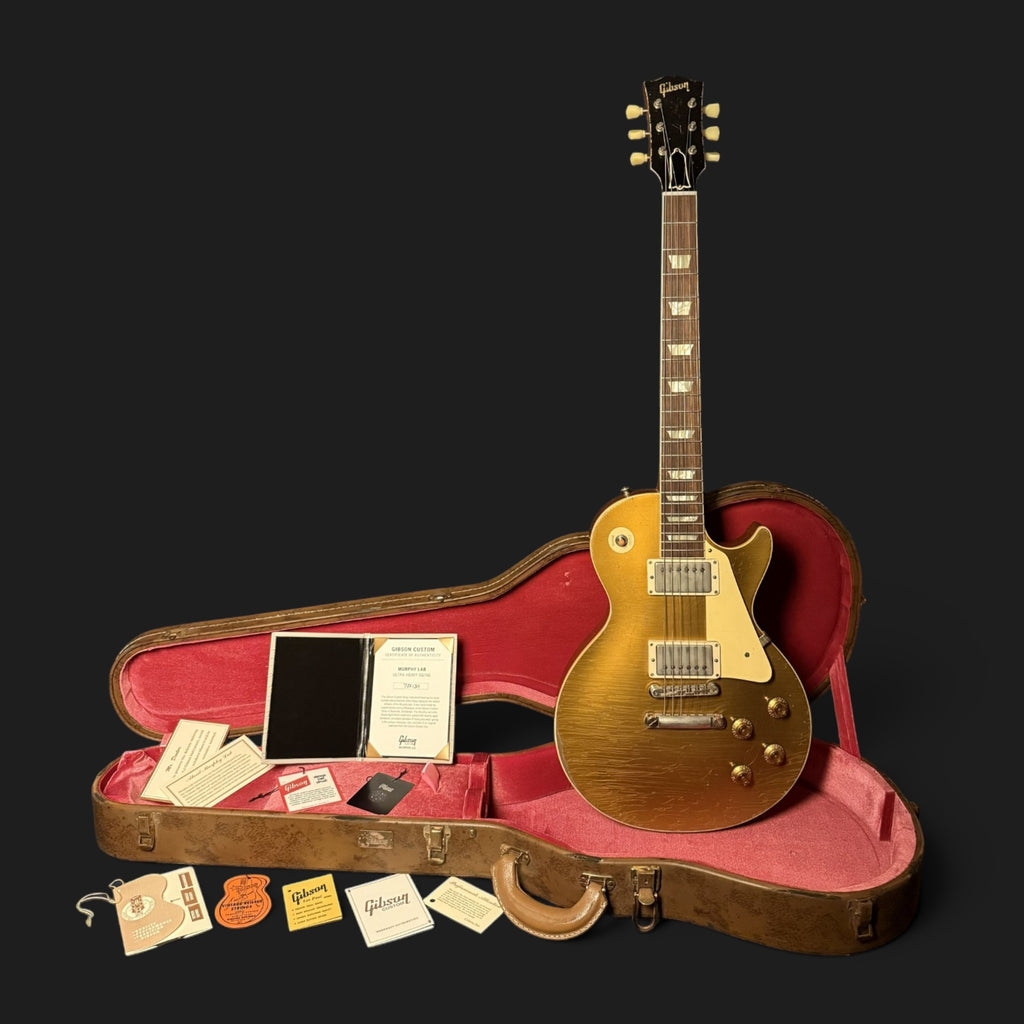 2022 Gibson Custom Shop 1957 Les Paul Goldtop Reissue • Murphy Lab Ultra Heavy Aged • Double Gold • 4,00 kg