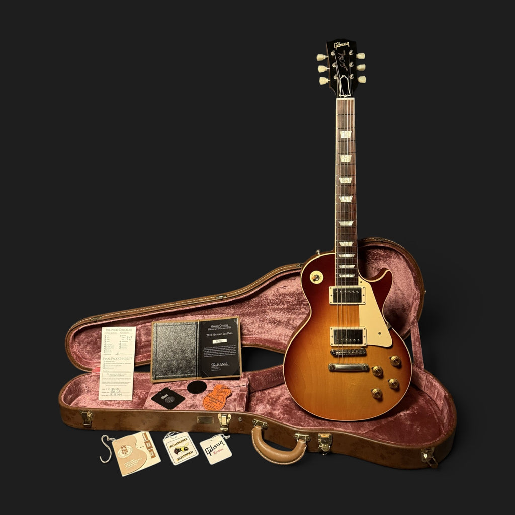 2018 Gibson Custom Shop 1958 Les Paul Standard Reissue (R8) VOS – Bourbon Burst - 3,67kg