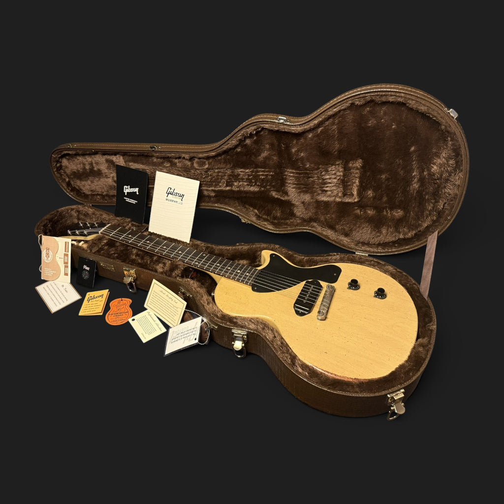 2023 Gibson Custom Shop 1957 Les Paul Junior Reissue • Single Cut • Murphy Lab Heavy Aged • TV Yellow • 3.58kg • Demo