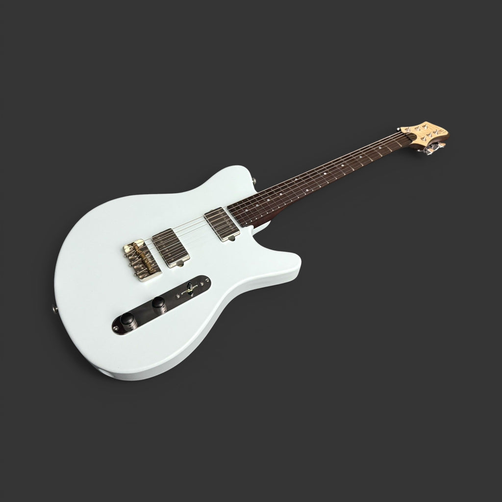 2023 Franz-Bassguitars "Mira" Sky Blue Custom Guitar Suhr SSV Pickups