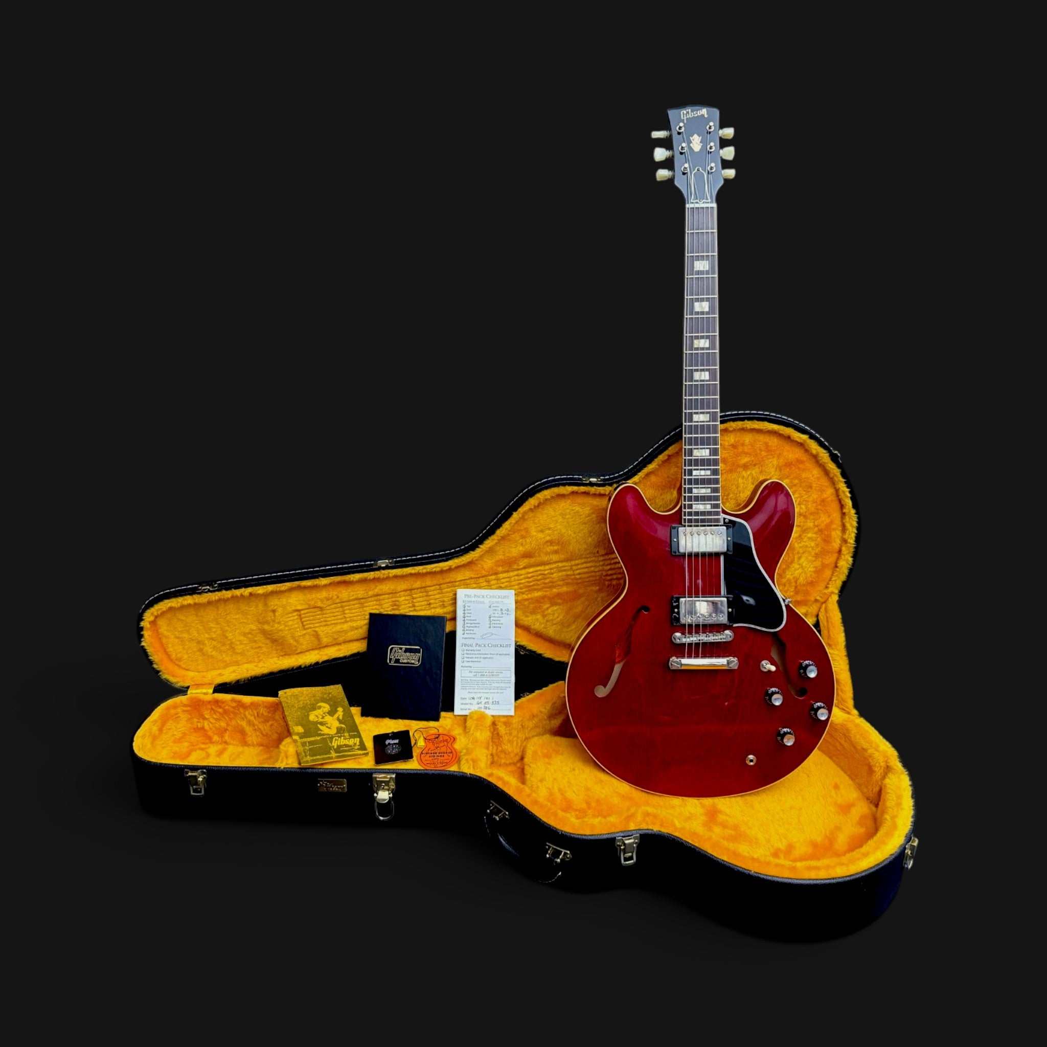 2021 Gibson Custom Shop ES-335 1964 Reissue VOS Sixties Cherry 3,4kg