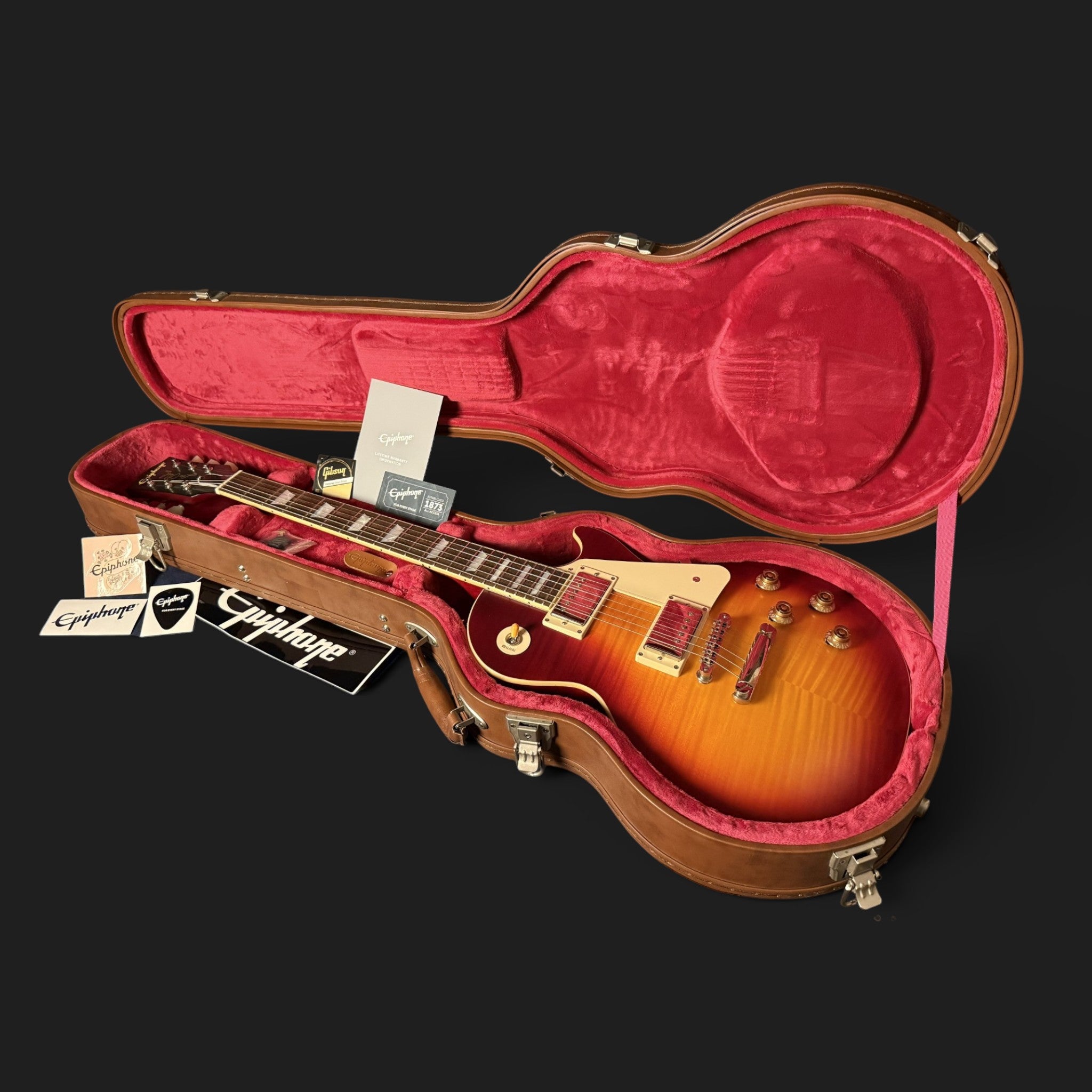 2023 Epiphone Inspired by Gibson Custom 1959 Les Paul Standard Reissue – 3,8kg