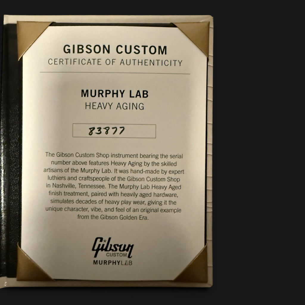 2023 Gibson Custom Shop Les Paul 1958 Reissue • Murphy Lab Heavy Aged • Factory Special • Hand Selected Musikhaus Hermann• Custom Enhance Antique Factory Burst • 3,58 kg