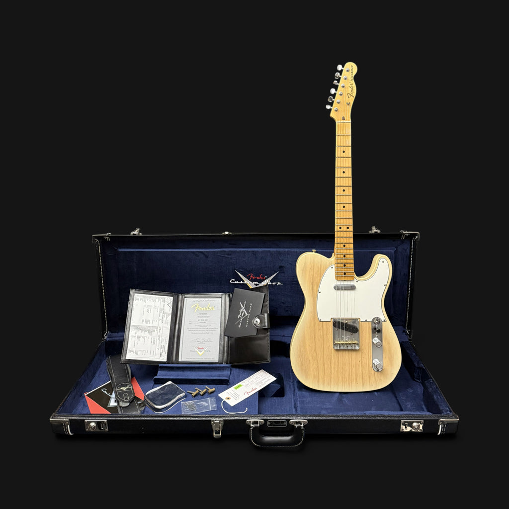 2023 Fender Custom Shop '67 Telecaster Journeyman • Natural Blonde • Handwound Josefina Pickups • Compound Radius • 3,45 kg