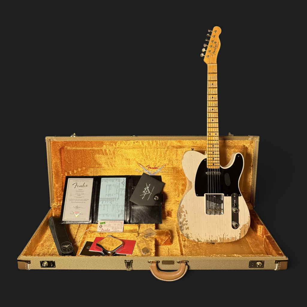 2021 Fender Custom Shop '52 Telecaster Heavy Relic • White Blonde • Ash • 3,3kg