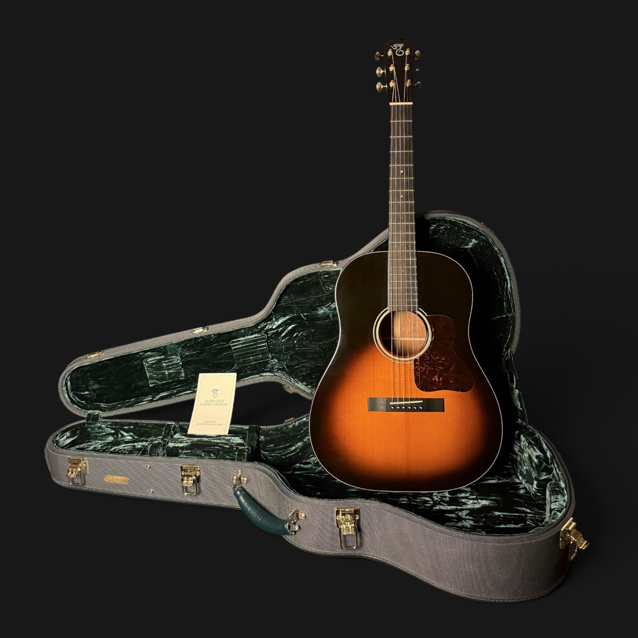 2007 Santa Cruz RS (Round Shoulder) Dreadnought • Sunburst • 1,80kg