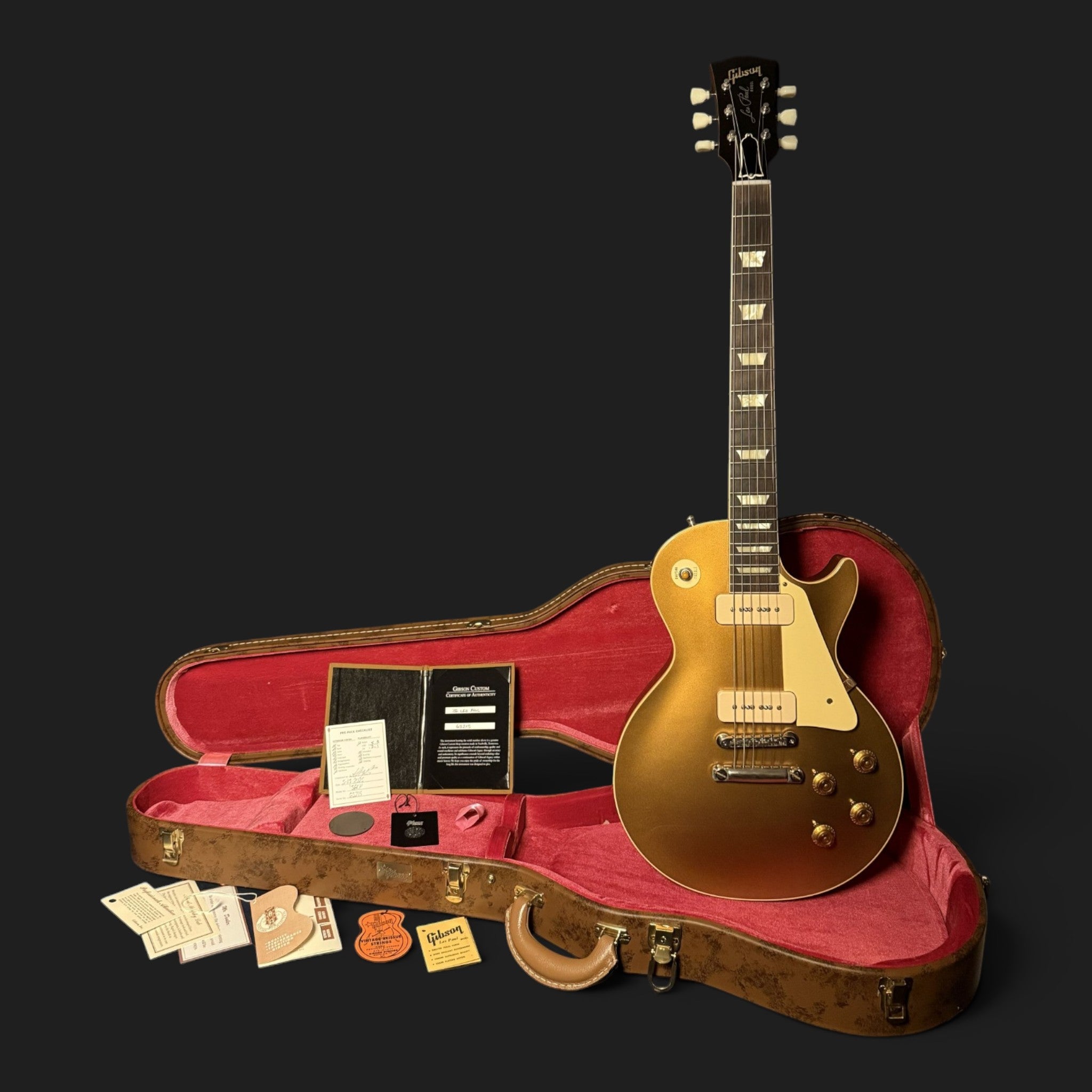 2025 Gibson Custom Shop 1956 Les Paul Goldtop Reissue VOS • Double Gold • 3,77kg