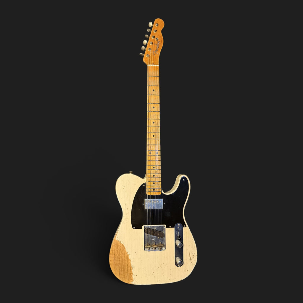 2017 Fender Custom Shop '52 Telecaster Heavy Relic White Blonde - lightweigt Ash - 3,05kg