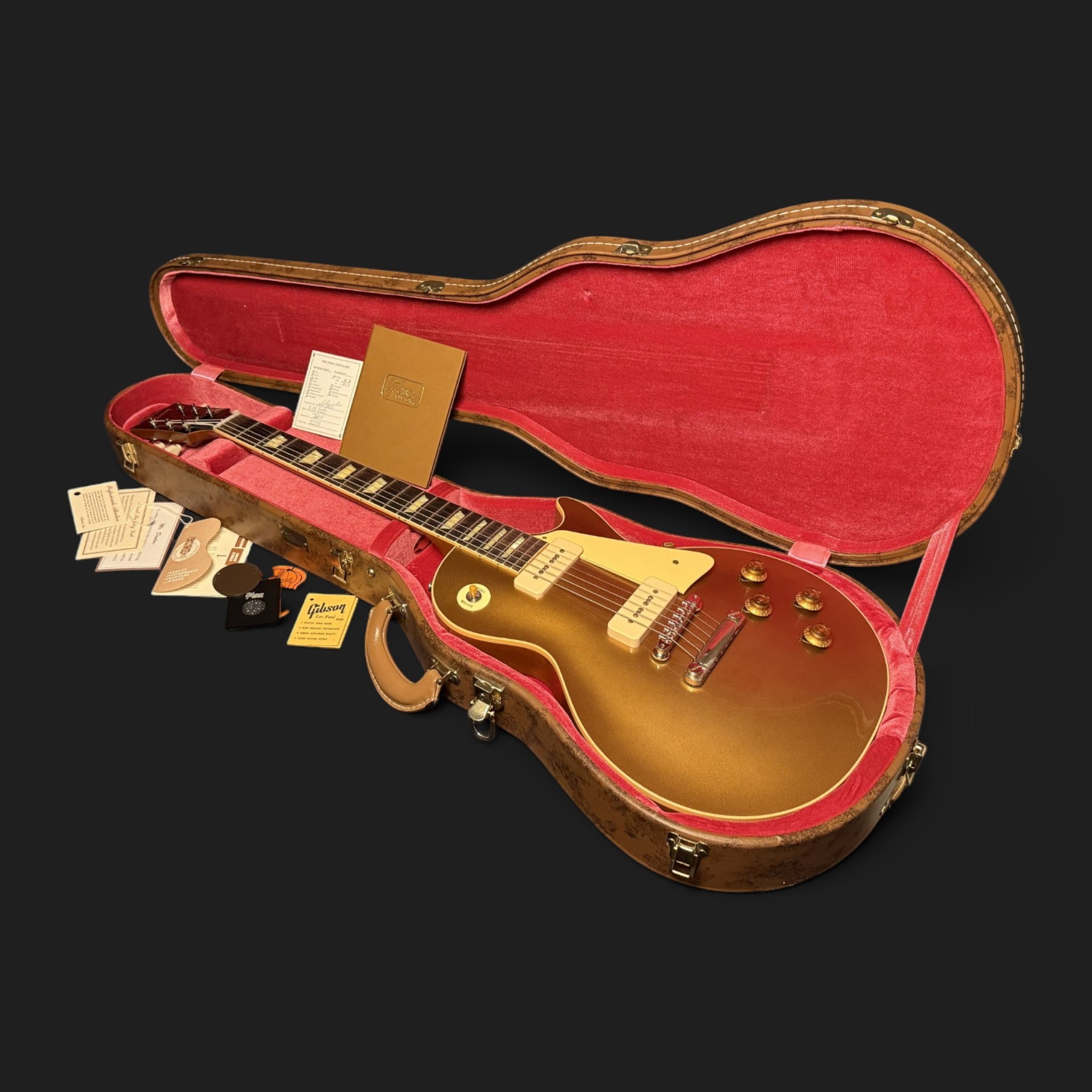 2025 Gibson Custom Shop 1956 Les Paul Goldtop Reissue VOS • Double Gold • 3,77kg