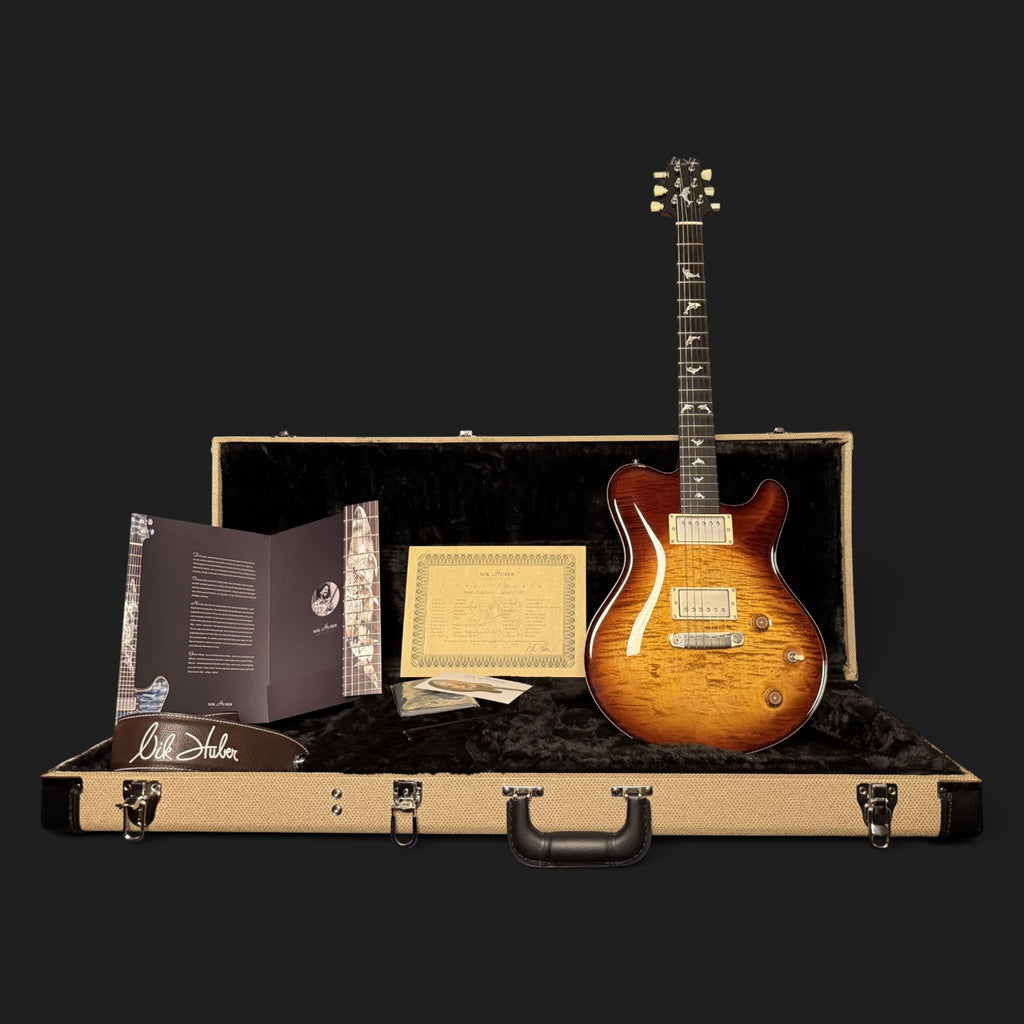 2024 Nik Huber Dolphin II - Made to Measure - Flametop Tobacco Burst High Gloss - 3,67kg - like new!