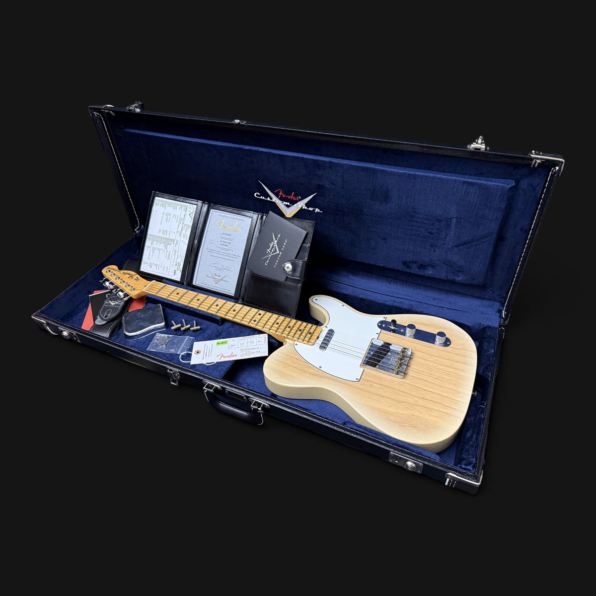 2023 Fender Custom Shop '67 Telecaster Journeyman • Natural Blonde • Handwound Josefina Pickups • Compound Radius • 3,45 kg