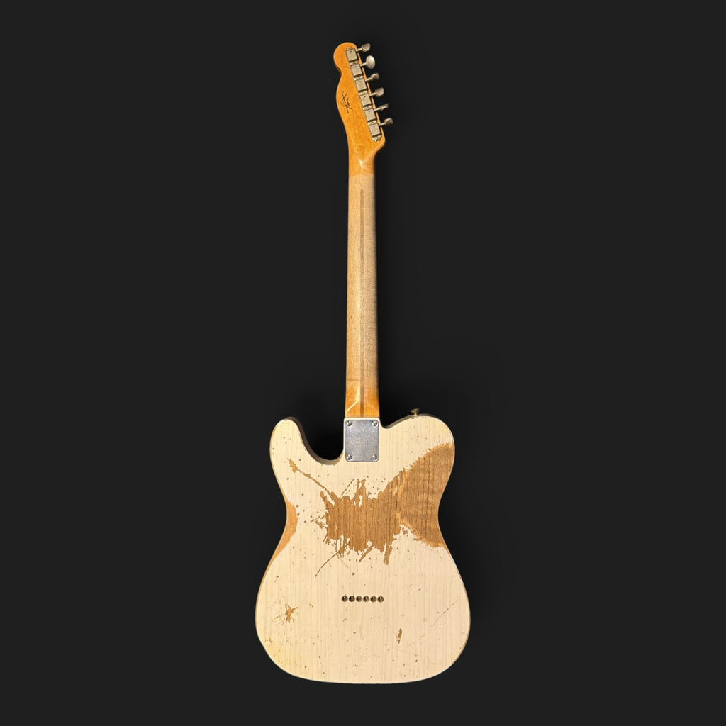 2017 Fender Custom Shop '52 Telecaster Heavy Relic White Blonde - lightweigt Ash - 3,05kg