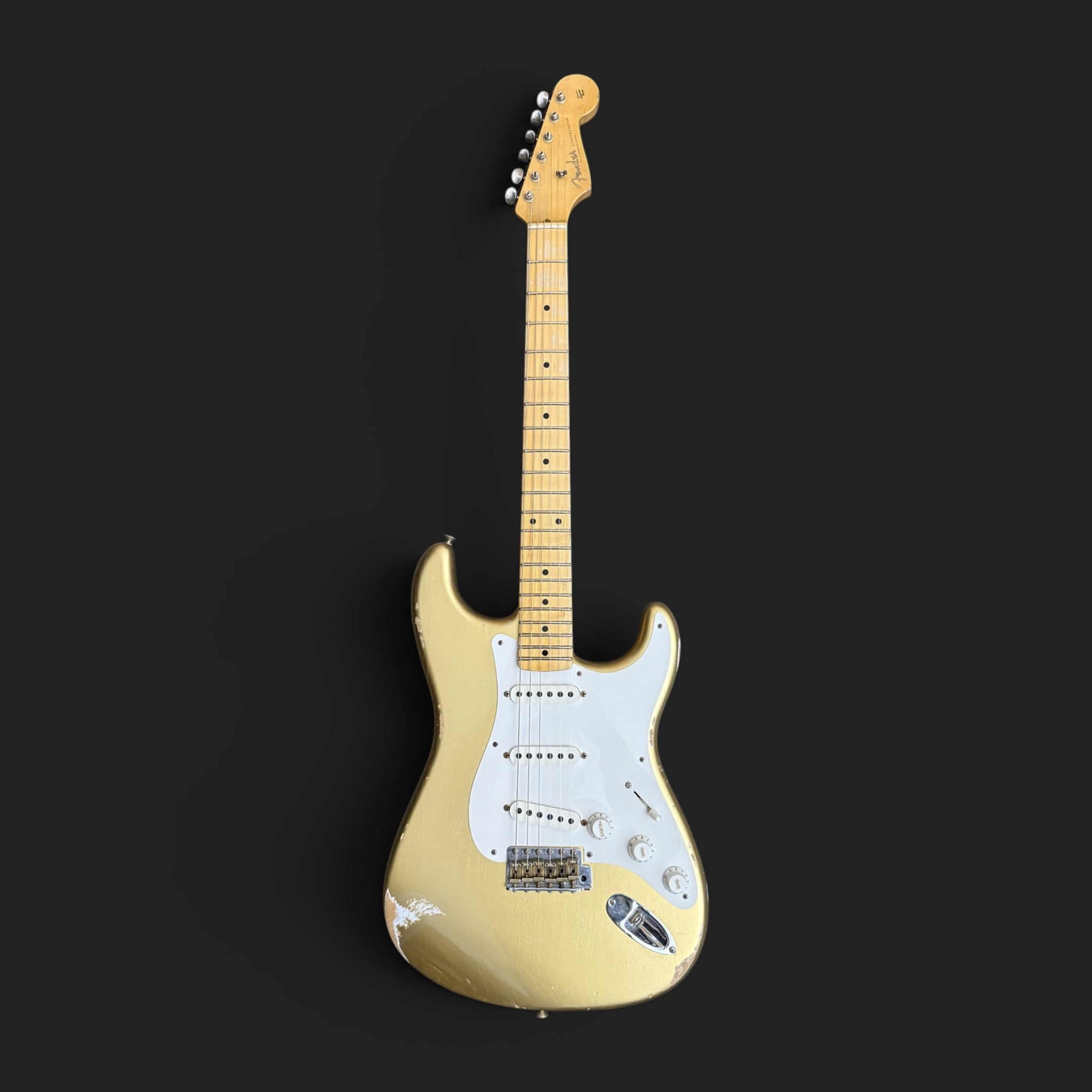 2022 Fender Custom Shop '57 Stratocaster Relic - Aged HLE Gold - HW '57 Pickups - 3,4kg