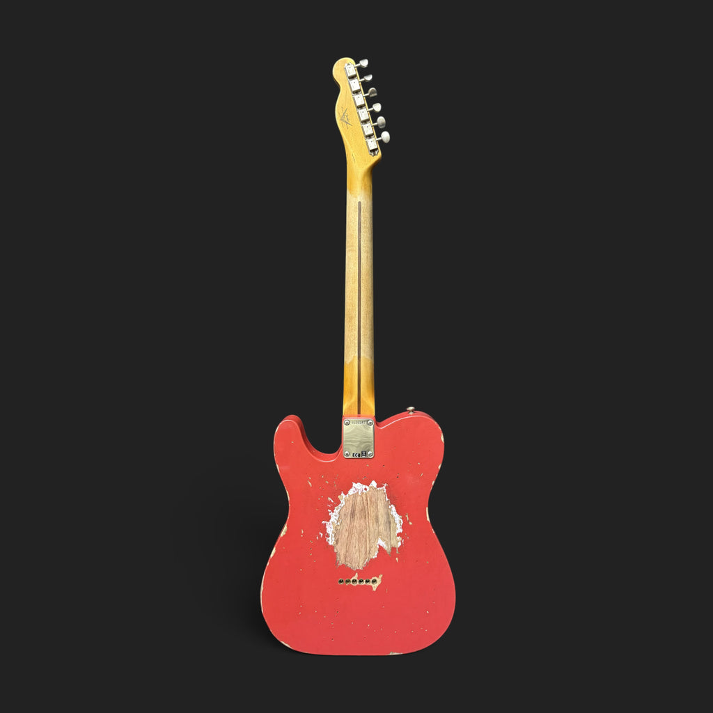 NEUWARE • Fender Custom Shop '55 Telecaster Heavy Relic • Wildwood 10 • Lightweight Ash • Josefina HW • Aged Fiesta Red • 3,06kg