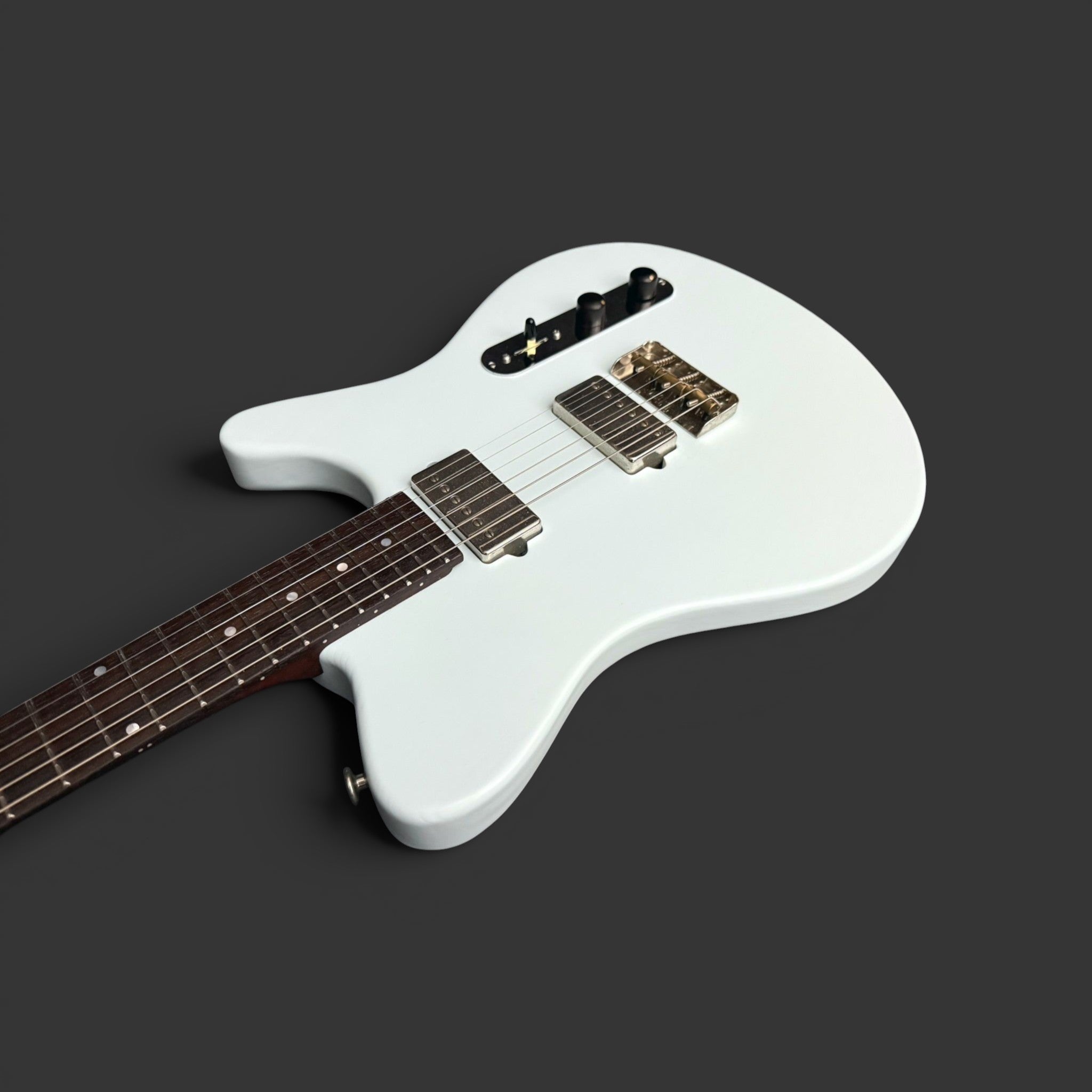 2023 Franz-Bassguitars "Mira" Sky Blue Custom Guitar Suhr SSV Pickups