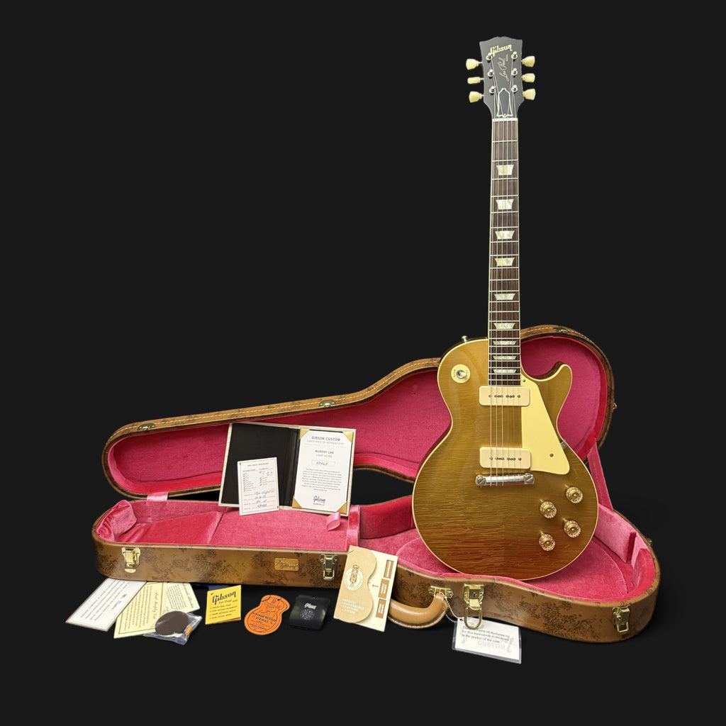 2023 Gibson Custom Shop M2M 1954 Les Paul Goldtop Reissue • Murphy Lab Light Aged • All Double Gold • 3,85kg