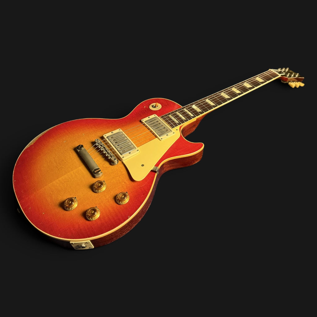 2023 Gibson Custom Shop Les Paul 1958 Reissue • Murphy Lab Heavy Aged • Factory Special • Hand Selected Musikhaus Hermann• Custom Enhance Antique Factory Burst • 3,58 kg