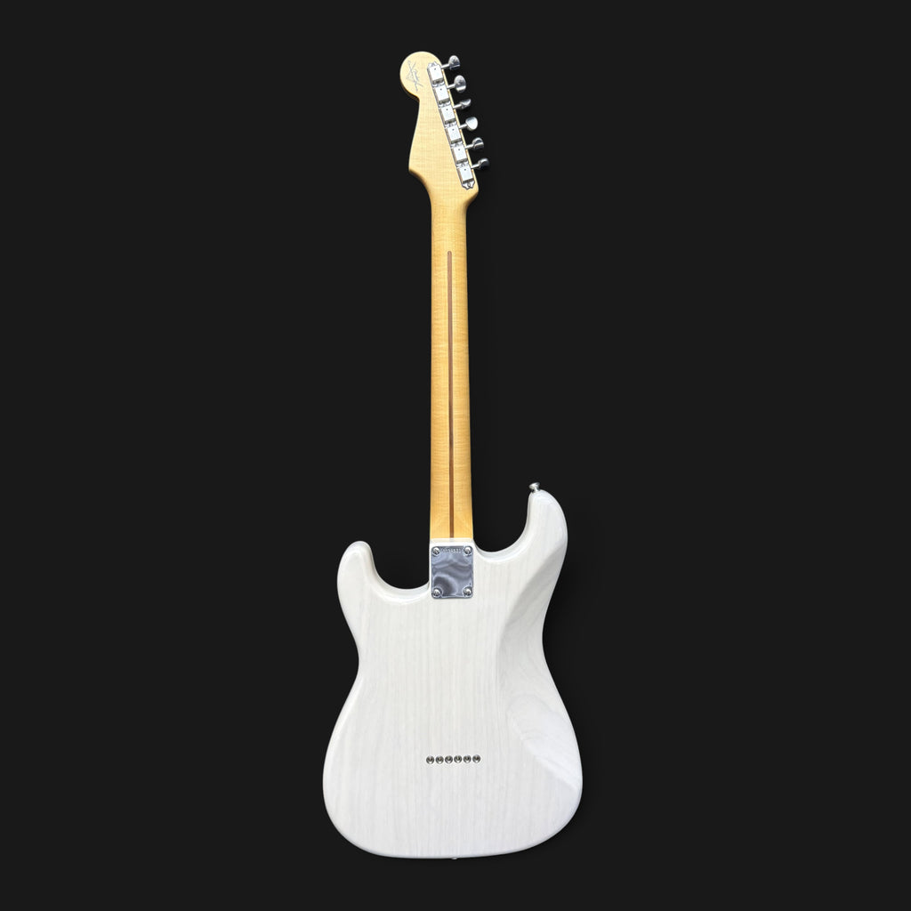 2023 Fender Custom Shop Vintage Custom ‘55 Stratocaster Hardtail NOS/CC • Time Capsule • Aged White Blonde • lightly flamed Neck • 3,3kg