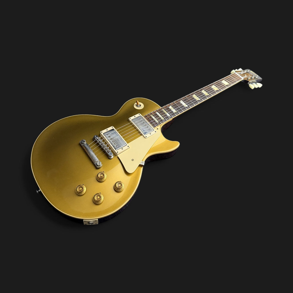 2019 Gibson Custom Shop 1957 Les Paul Standard Reissue Goldtop Darkback - Double Gold - 3,65kg