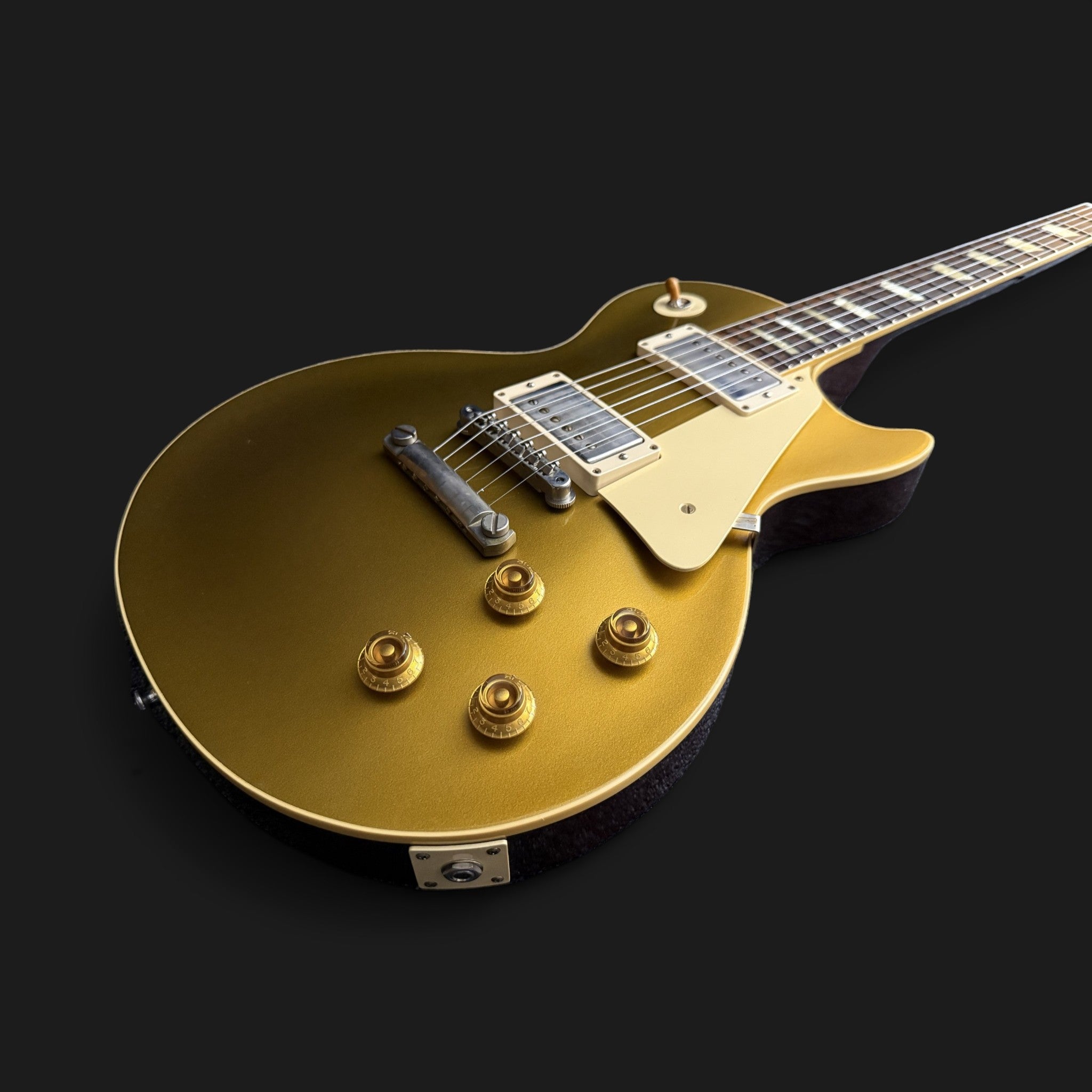 2019 Gibson Custom Shop 1957 Les Paul Standard Reissue Goldtop Darkback - Double Gold - 3,65kg