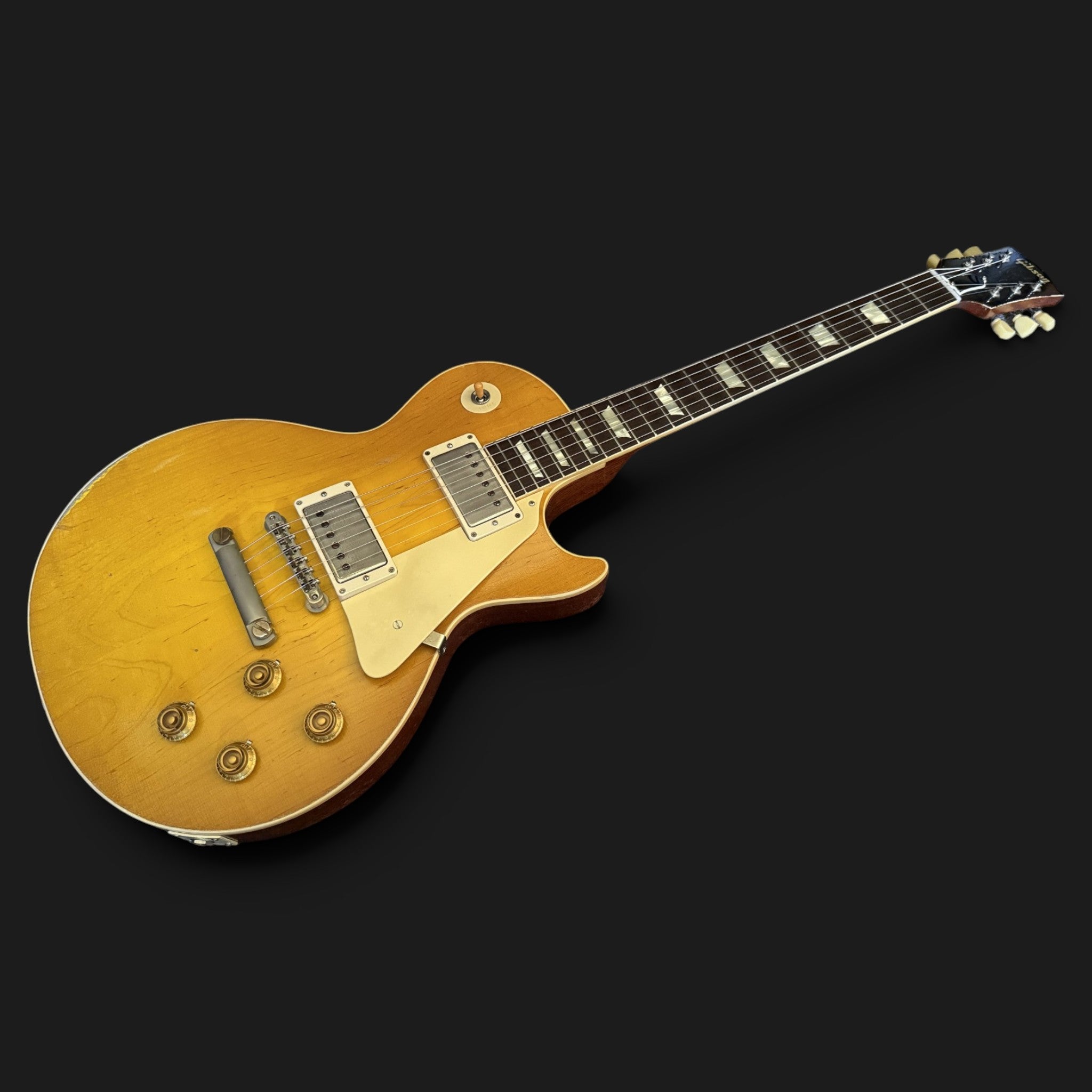 2023 Gibson Custom Shop Les Paul 1958 Standard Reisse Murphy Lab Heavy Aged Lemon Burst *Aged Case* 3,9kg