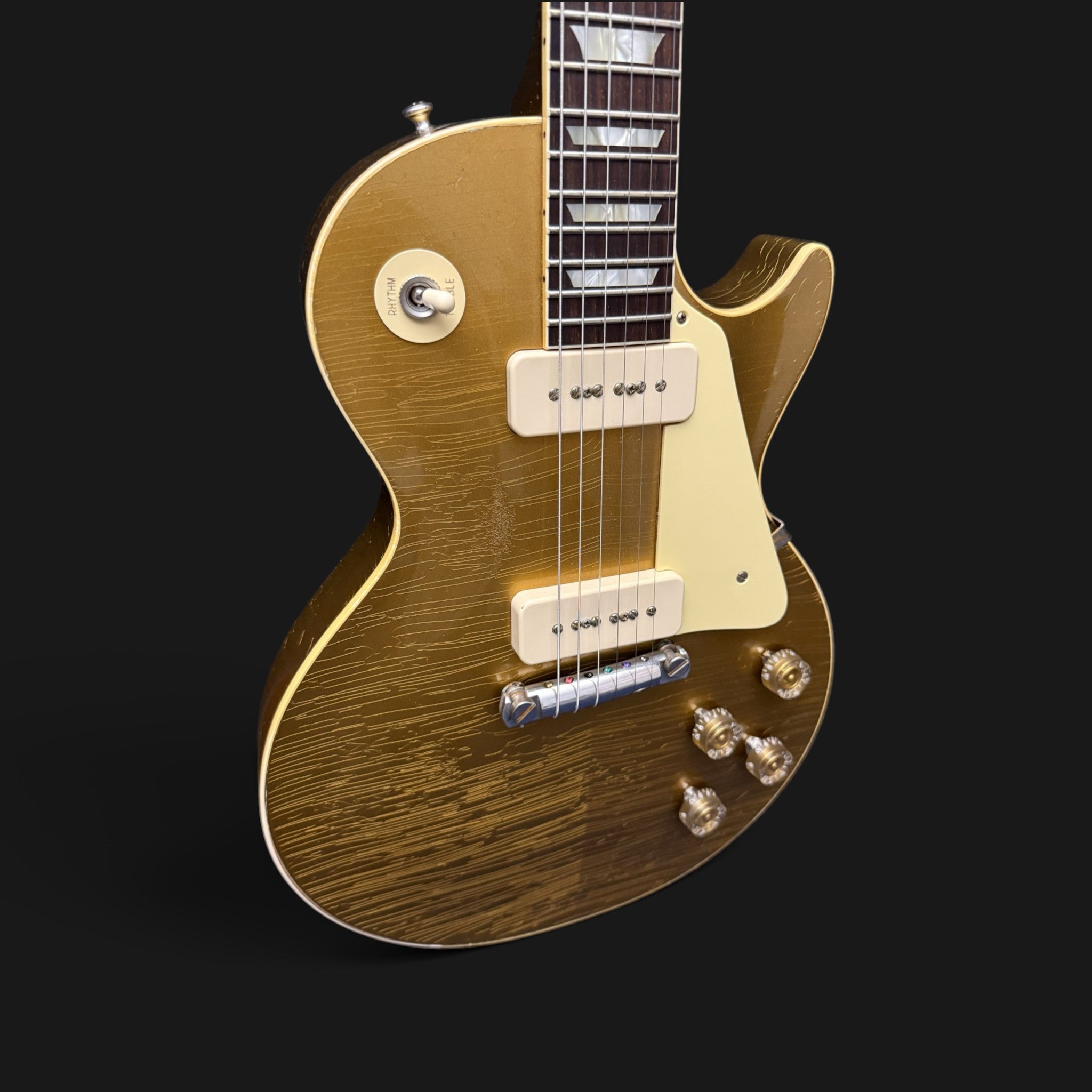 2023 Gibson Custom Shop M2M 1954 Les Paul Goldtop Reissue • Murphy Lab Light Aged • All Double Gold • 3,85kg