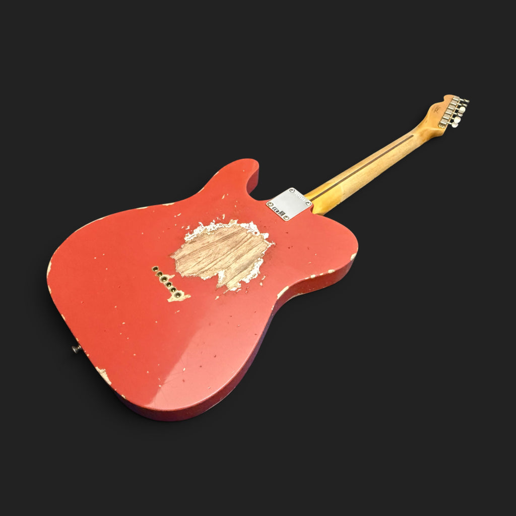 NEUWARE • Fender Custom Shop '55 Telecaster Heavy Relic • Wildwood 10 • Lightweight Ash • Josefina HW • Aged Fiesta Red • 3,06kg