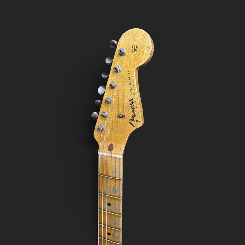 2021 Fender Custom Shop ‘58 Stratocaster Relic HSS – Faded Chocolate Sunburst -3,4kg -HSS/HSH/SSS Full Kit Kloppmann/Amber