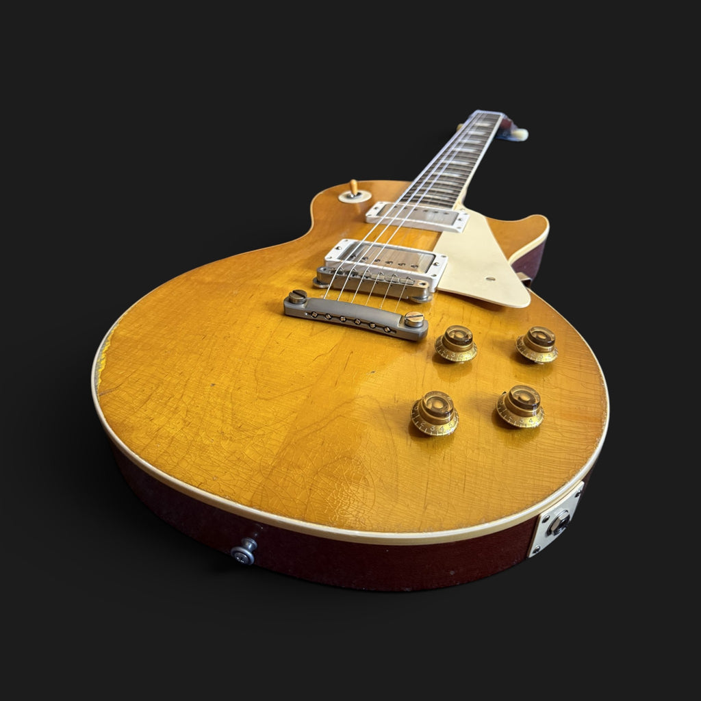 2023 Gibson Custom Shop Les Paul 1958 Standard Reisse Murphy Lab Heavy Aged Lemon Burst *Aged Case* 3,9kg