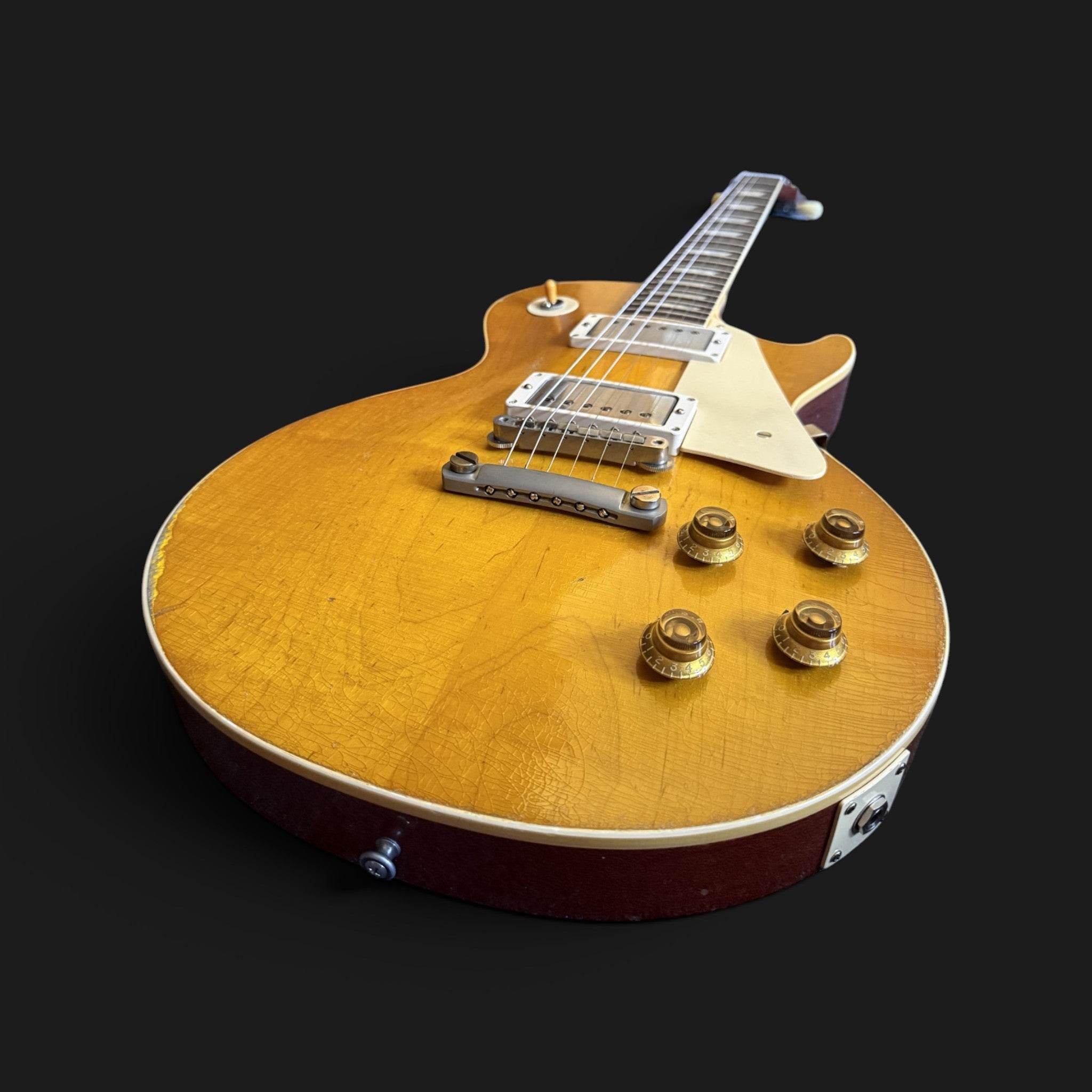 2023 Gibson Custom Shop Les Paul 1958 Standard Reisse Murphy Lab Heavy Aged Lemon Burst *Aged Case* 3,9kg