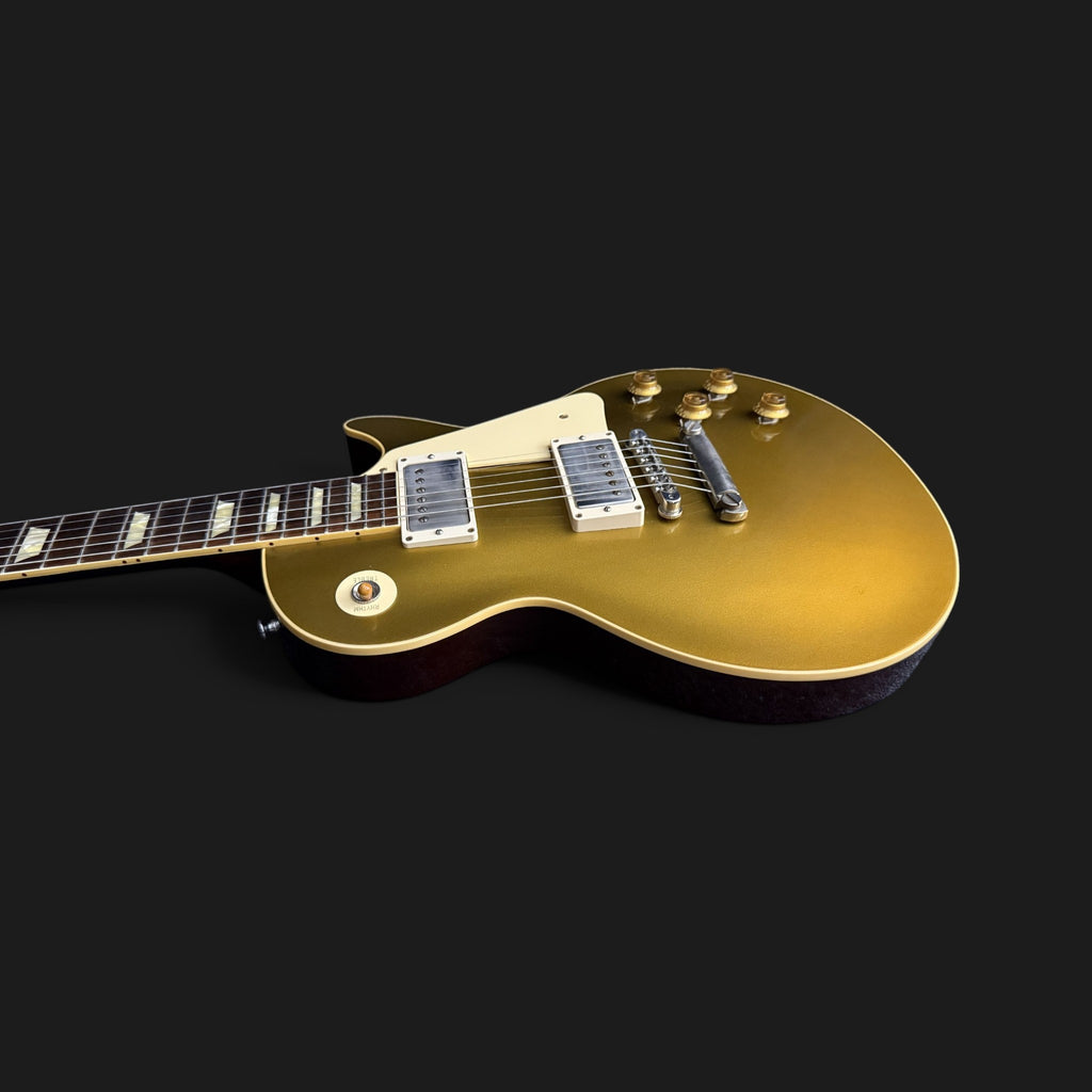 2019 Gibson Custom Shop 1957 Les Paul Standard Reissue Goldtop Darkback - Double Gold - 3,65kg