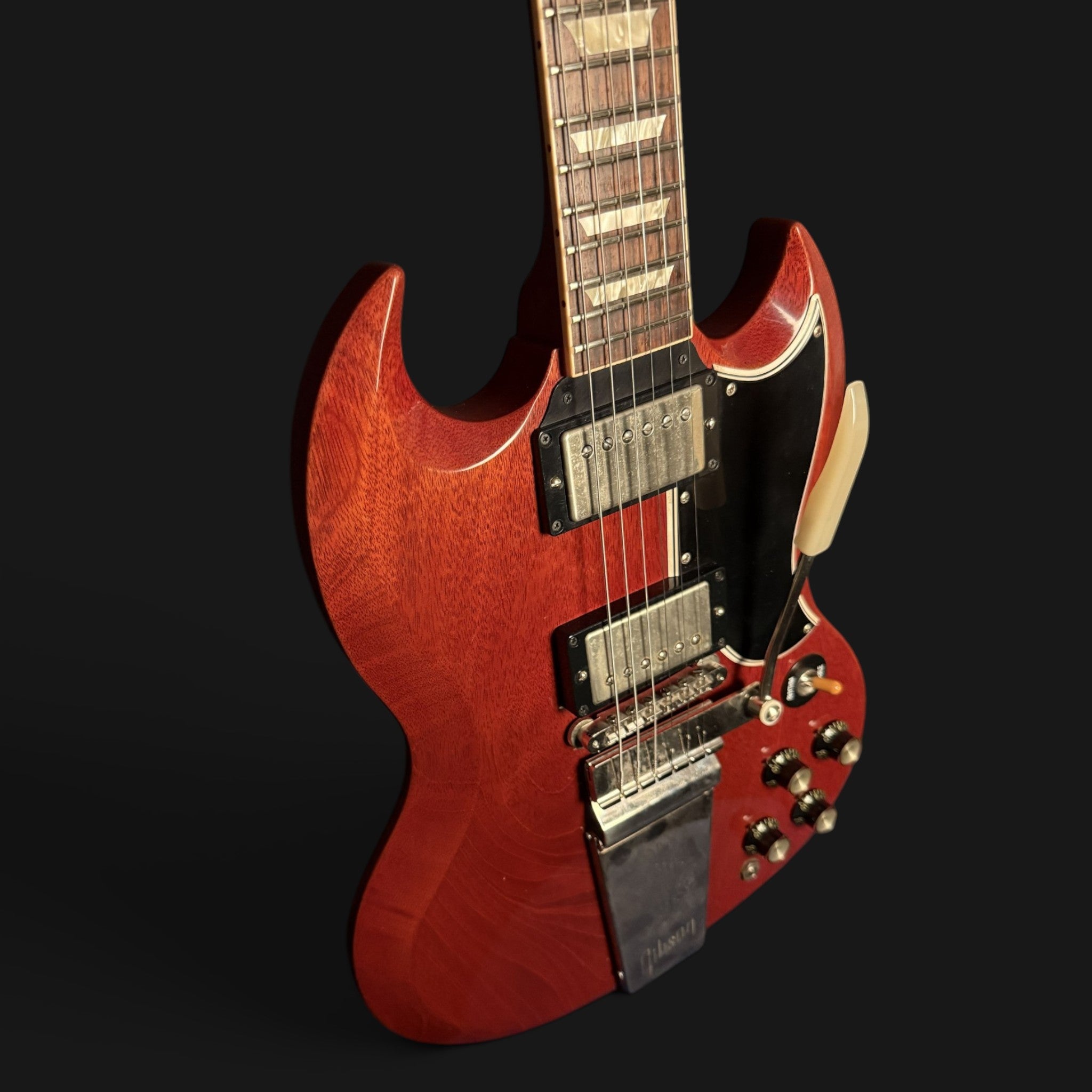 2009 Gibson Custom Shop 1961 Les Paul SG Standard Reissue VOS - Maestro Vibrola - Heritage Cherry