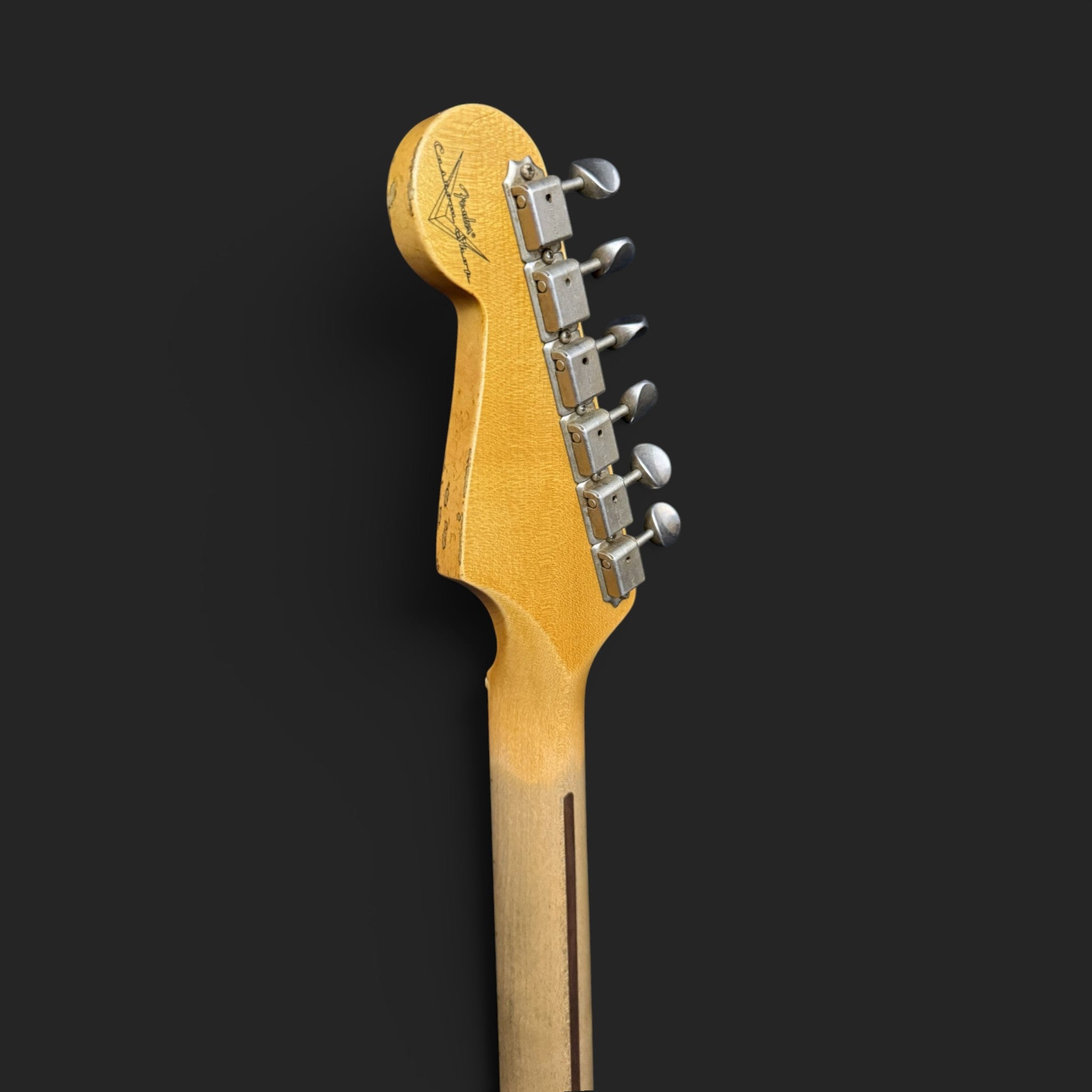 2021 Fender Custom Shop ‘58 Stratocaster Relic HSS – Faded Chocolate Sunburst -3,4kg -HSS/HSH/SSS Full Kit Kloppmann/Amber