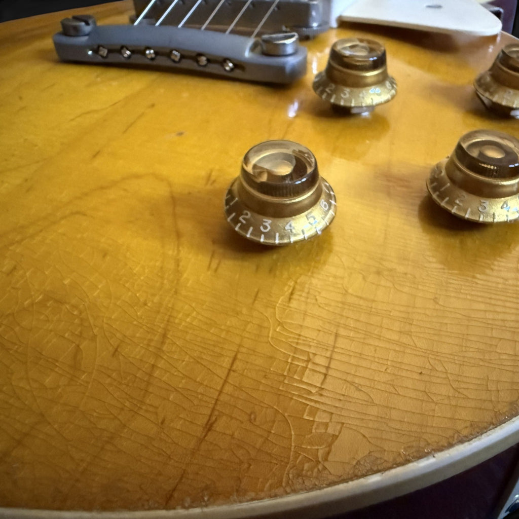 2023 Gibson Custom Shop Les Paul 1958 Standard Reisse Murphy Lab Heavy Aged Lemon Burst *Aged Case* 3,9kg