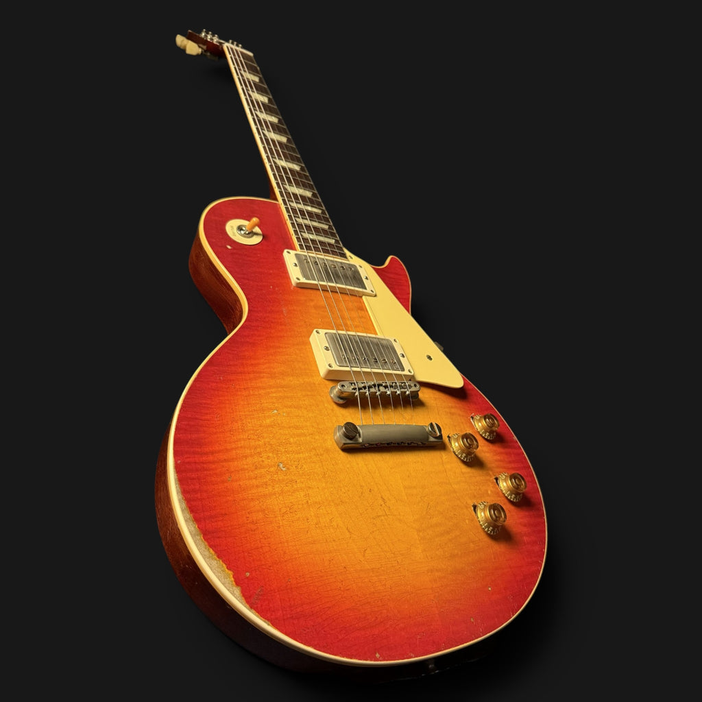 2023 Gibson Custom Shop Les Paul 1958 Reissue • Murphy Lab Heavy Aged • Factory Special • Hand Selected Musikhaus Hermann• Custom Enhance Antique Factory Burst • 3,58 kg