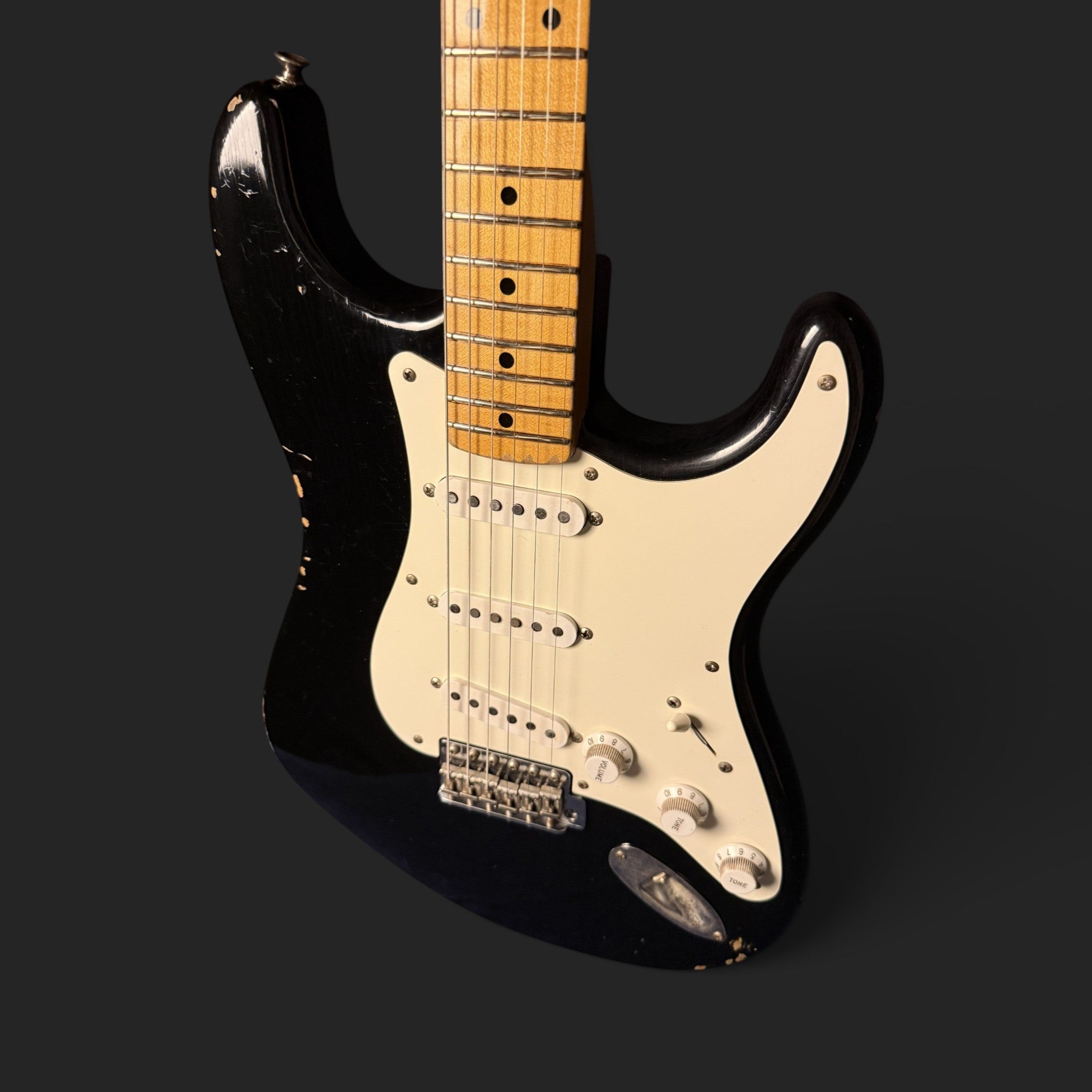 2014 Fender Custom Shop '57 Stratocaster Relic Black • Time Machine • HW Pickups • 3,37 kg